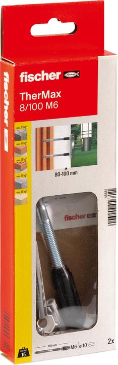 Fischer Chevilles à expansion SX (2 pcs)
