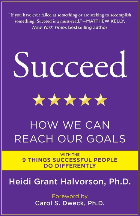Produktbild Succeed (Englisch, Ph.D. Heidi Grant Halvorson, 2011)