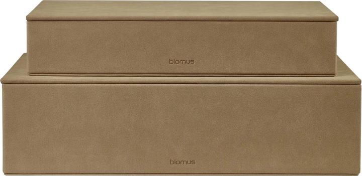 Produktbild Blomus SAHLA Aufbewahrungsbox indian tan 2tlg