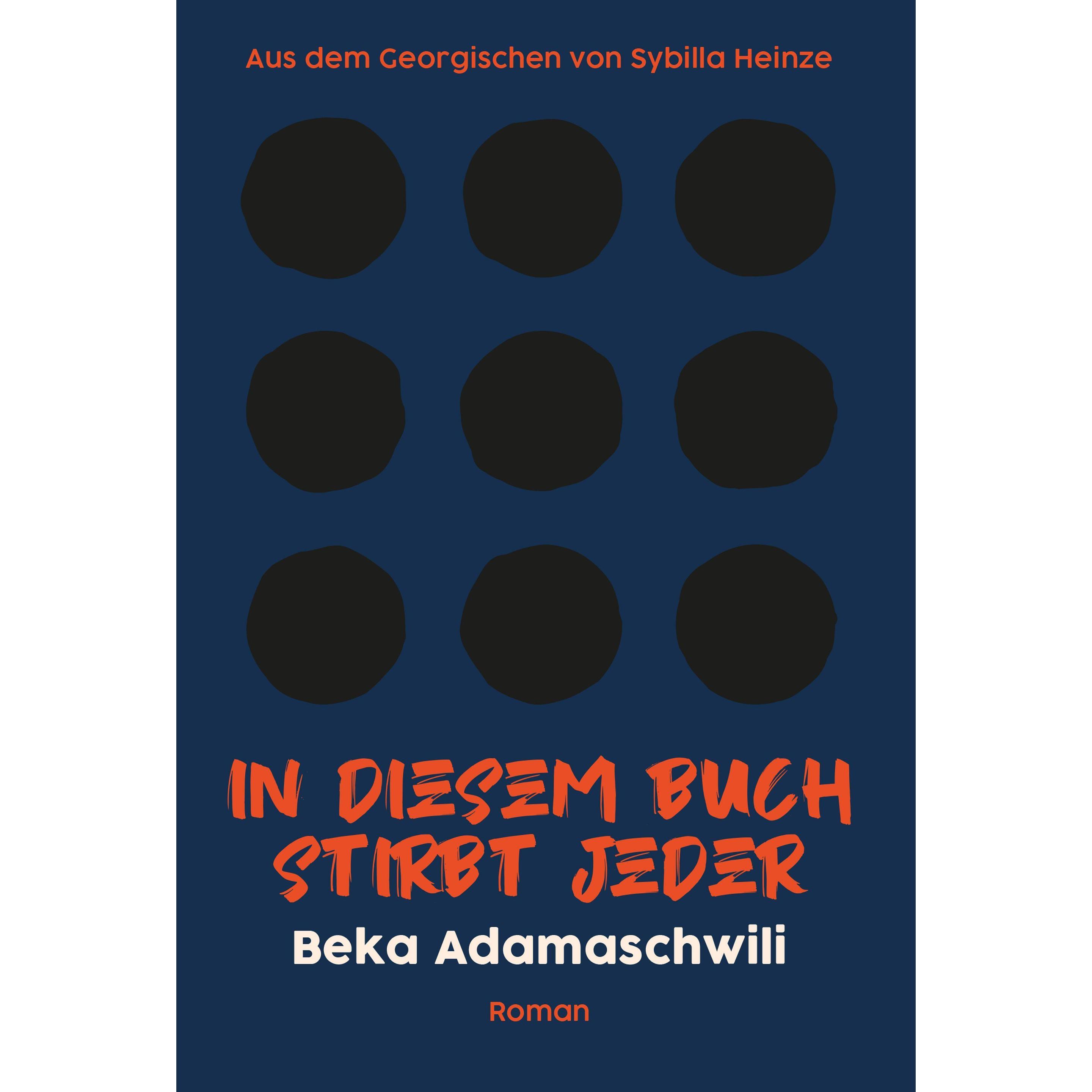 Thumbnail - In diesem Buch stirbt jeder, Belletristik von Beka Adamashwili, Sybilla Heinze