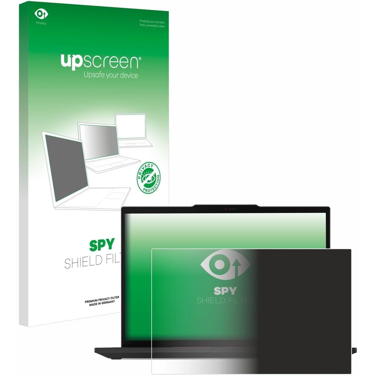 upscreen Spy Shield Blickschutzfilter (35.56", 16 : 10), Notebook Schutzfolie