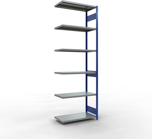 Actual product image Schulte Lagertechnik MULTIplus250 boltless add-on bay system with length bolts