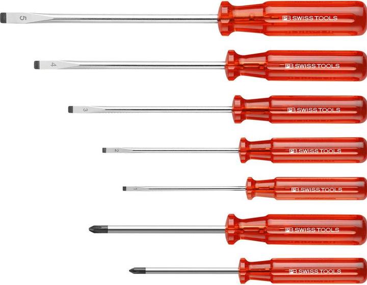 Produktbild PB Swiss Tools Schraubenziehersätze (Phillipps-Kreuzschlitz (PH), Schlitzschrauben)
