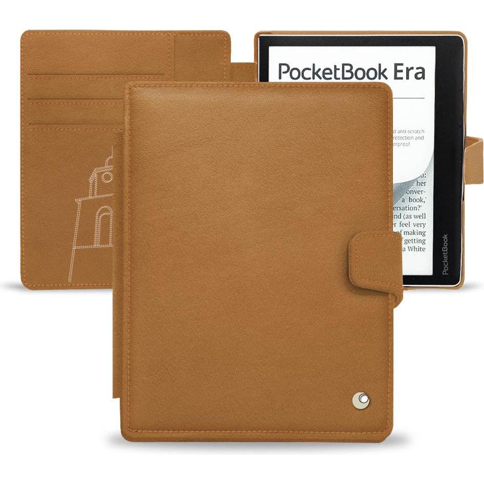 Noreve Lederschutzhülle Wallet, eReader Zubehör, Braun