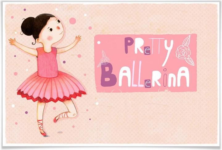 Immagine prodotto Trenddeko Loske - Bella Ballerina (75 x 50 cm)