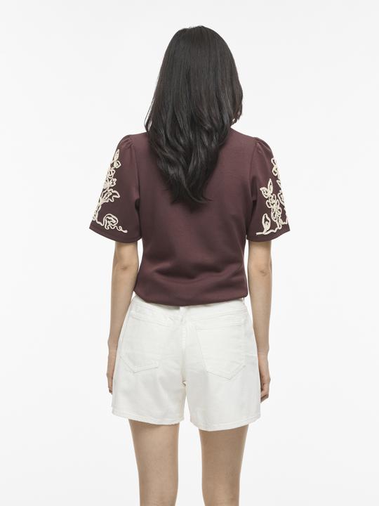 Image du produit Vila VIMIA Rundhals Sweatshirt mit kurzen Ärmeln (XXL)