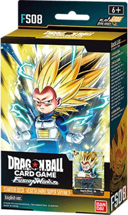 Actual product image Dragon Ball Starter Deck Fusion World FS08 EN (English, Booster Pack)