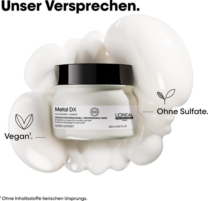 Immagine prodotto L'Oréal Professionnel Maschera DX in metallo (250 ml)