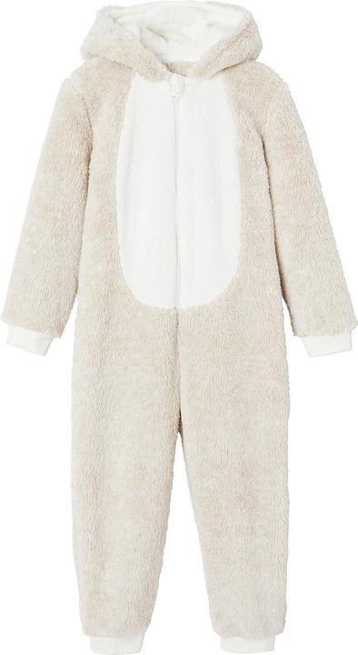 Produktbild Vertbaudet Weihnachtlicher Mädchen Plüschoverall Eule (86)