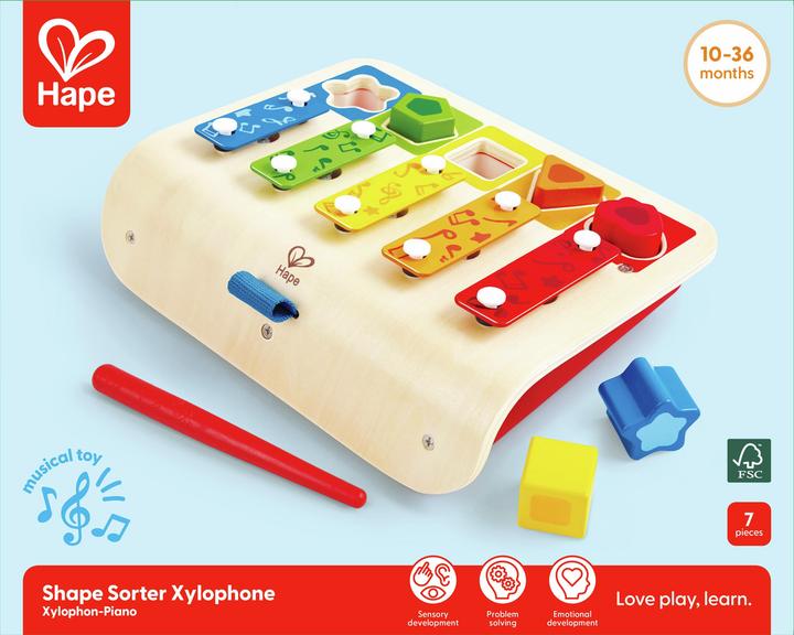 Actual product image Hape My first xylophone piano