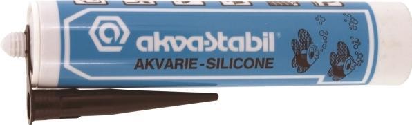 AkvaStabil Silicone Sort 300 ml.