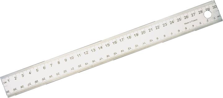 Produktbild Wedo Lineal (30 cm, Stahl)
