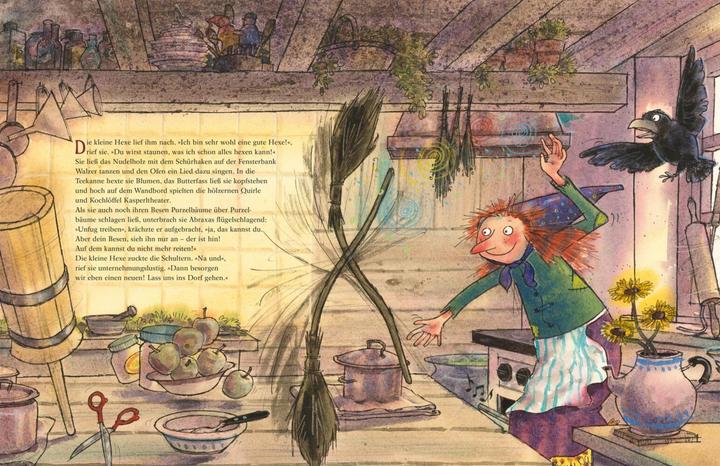 Actual product image Die kleine Hexe Ausflug mit Abraxas (German, Otfried Preussler, Susanne Preussler-Bitsch, 2017)