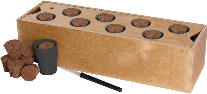 Produktbild Siena Garden Hydroponikgefäss aus Holz