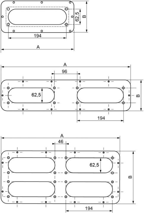 Actual product image Schneider Electric Cable entry plate with 1 FL21 cut-out NSYTLEFL