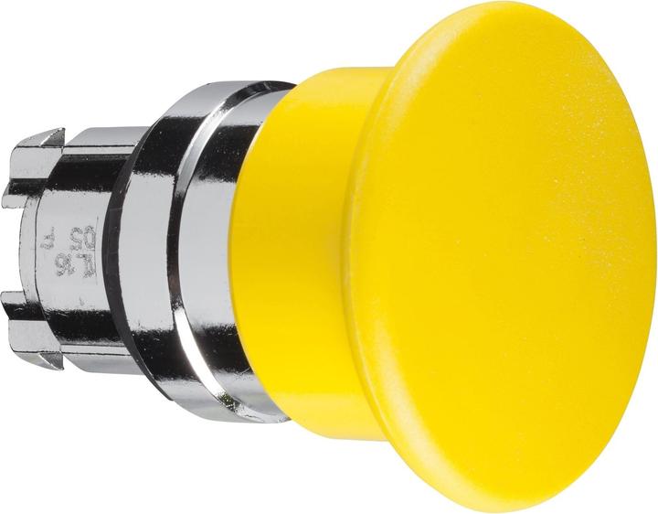 Productafbeelding Schneider Electric Knop 22mm paddestoelkop geel