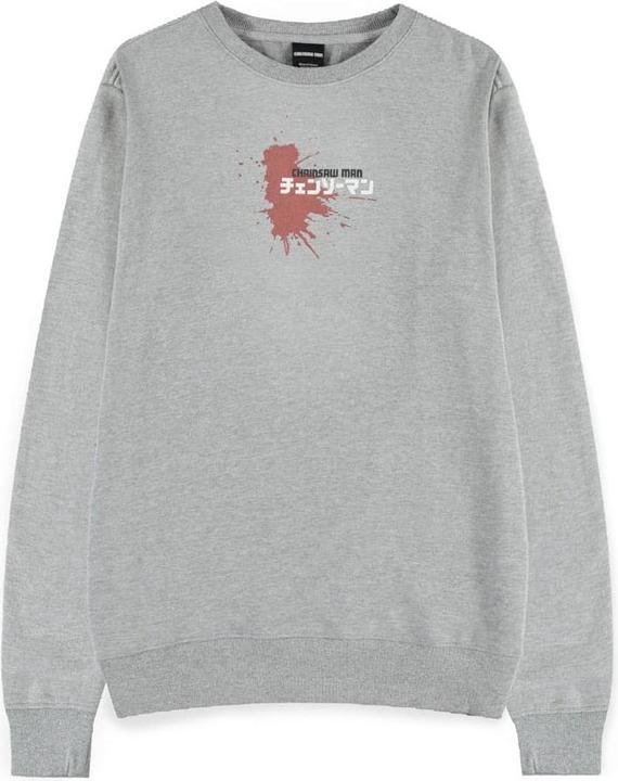 Produktbild Difuzed Chainsaw Man Pullover Power Grey Melange Grösse L (L)