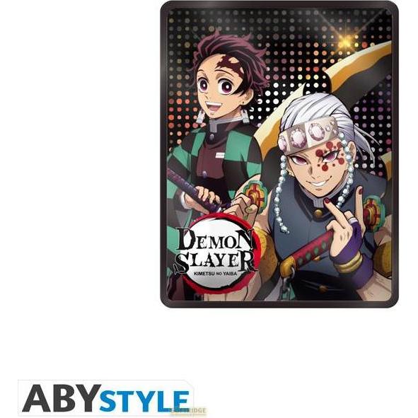 Abystyle Multicolore Magneti, Demon Slayer Magnete Premium: Tanjiro & Tengen S2 6Cm (4X)