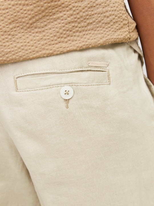 Actual product image Jack & Jones Jpstkarl Jjlawrence Linen Chino Sn Jnr (146)