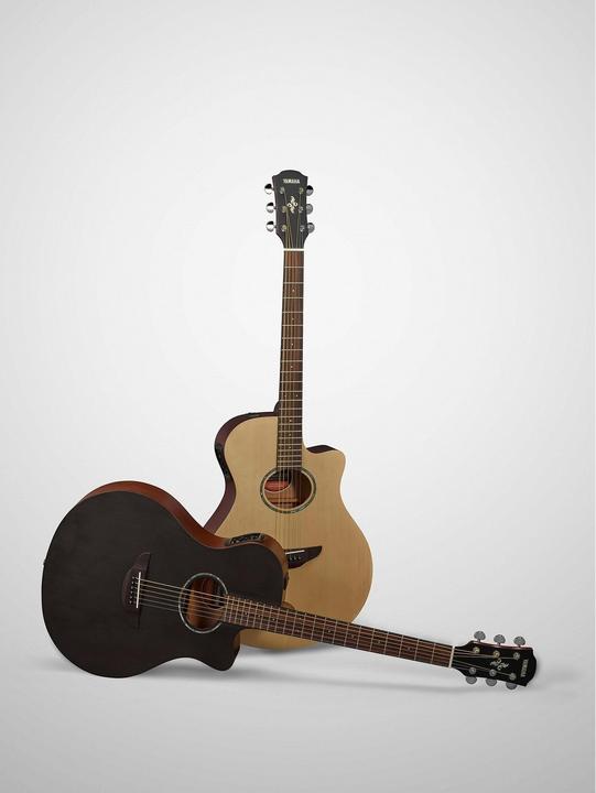 Image du produit Yamaha APX600M Matte Finish Smokey Black électrique-acoustique westerngitaar (Guitare occidentale, Touche : Bois de rose, Table d'harmonie : Épicéa, Manche : bois d'argile)