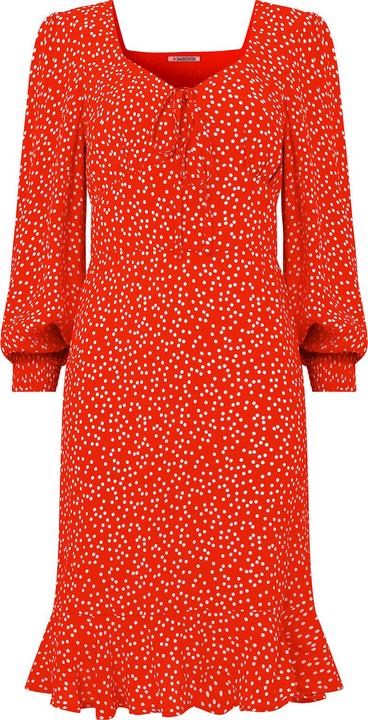 Actual product image Joe Browns Spotted Tie Neck Mini Dress (42)