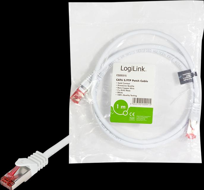 Actual product image LogiLink Network cable (S/FTP, CAT6, 0.50 m)