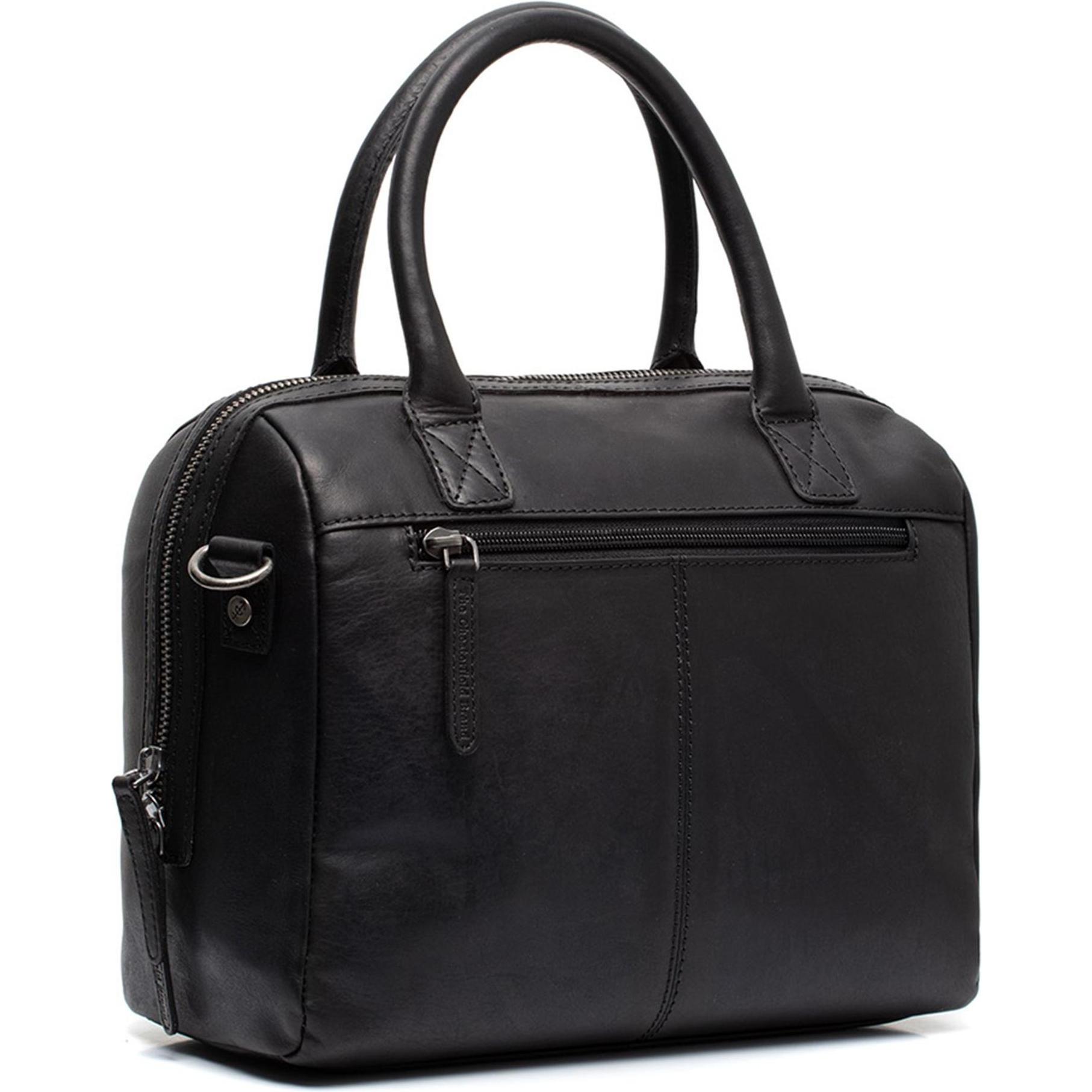 Thumbnail - The Chesterfield Brand, Handtasche, Langton Schultertasche Leder 28 cm, Schwarz