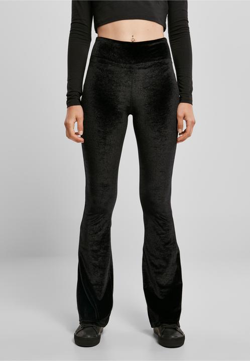 Immagine prodotto Urban Classics Leggings vellutati a vita alta da donna (XS)