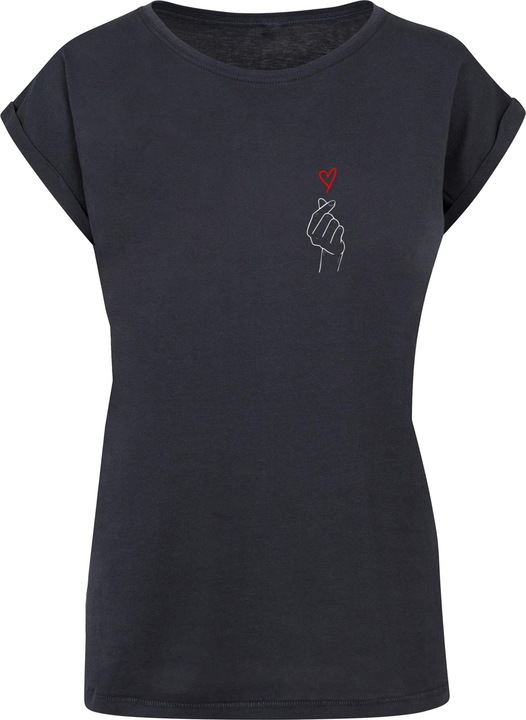 Produktbild Merchcode Ladies K Heart Extended Shoulder Tee - 113383 (XS)