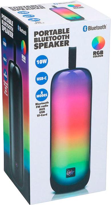 Productafbeelding Edco BT-luidspreker RGB 10W (2.50 h)