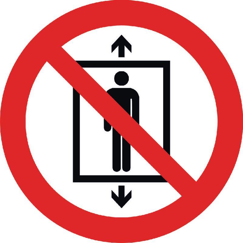 BRW Verbotsschild Personenbeförderung verboten - Ø 10 cm (21.A6170)