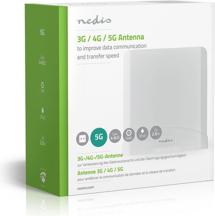 Produktbild Nedis ANOR5G20WT (5G, 3G, 4G, GSM)