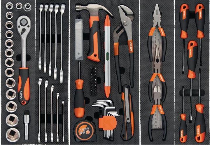 Produktbild Kendo Werkzeugkiste (81 Teile)