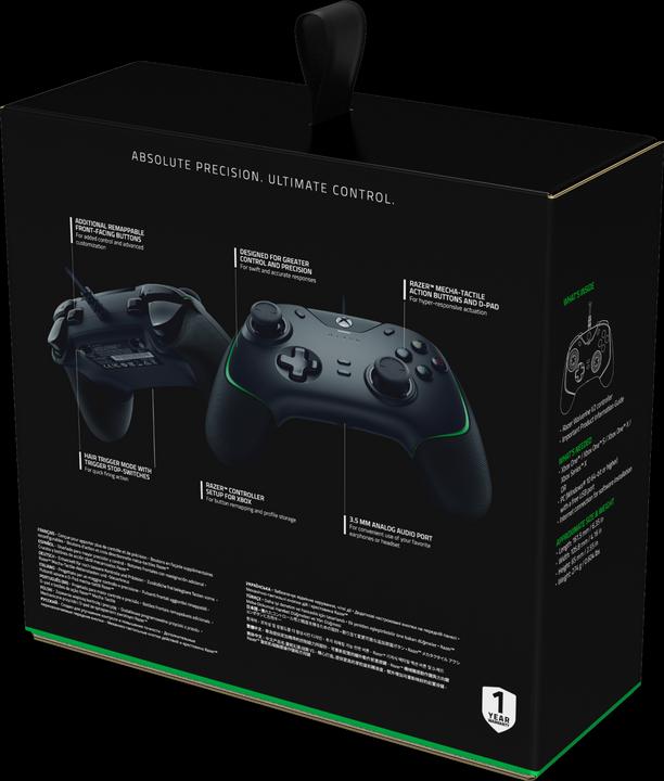 Immagine prodotto Razer Wolverine V2 (Xbox Serie S, Xbox One S, PC, Xbox One X, Xbox Series X)