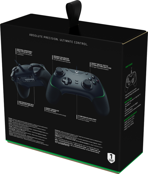 Produktbild Razer Wolverine V2 (Xbox Series S, Xbox One S, PC, Xbox One X, Xbox Series X)