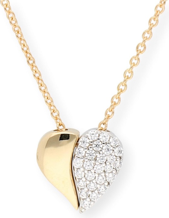 Carat Hearts (Gold 9ct, 42 cm)