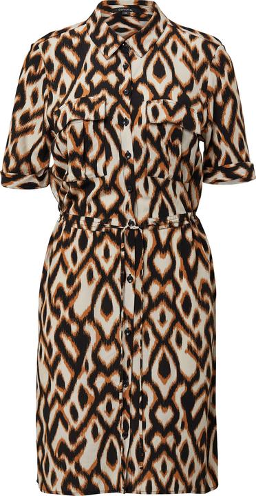 Actual product image Comma Kleid Fliessendes Crêpe-Kleid mit All-over-Print (40)