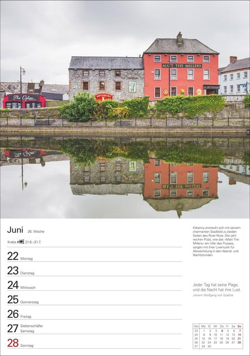 Image du produit Harenberg Irland Wochenplaner 2026 - Eine Reise in 53 Bildern (Allemand)