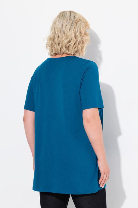 Actual product image Ulla Popken Essential Front Pleat Tee (42, 44)