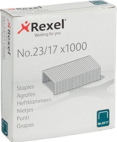 Rexel Heftklammern 23/17 Novus Stahl 140Blatt (1000x)