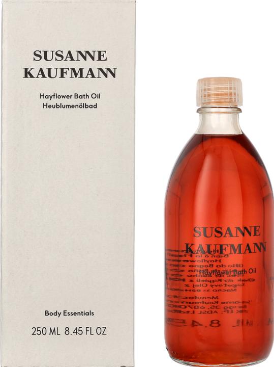 Valeurs nutritives et ingrédients Susanne Kaufmann Huile de bain à l'immortelle (250 ml)