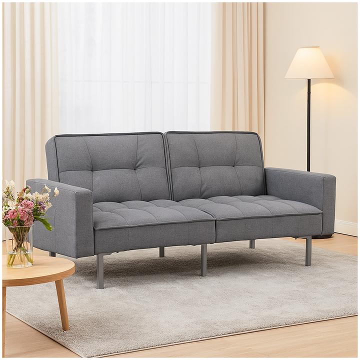 HTI-Living Modernes Schlafsofa mit Leinenbezug Stil und Funktionalität in einem