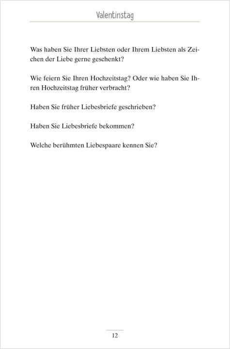 Actual product image Gesprächsimpulse für jeden Tag (German, Natali Mallek, Annika Schneider, 2022)