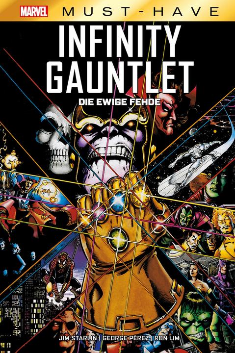 Actual product image Panini Marvel Must-Have: Infinity Gauntlet (German, Jim Starlin, Ron Lim, 2020)