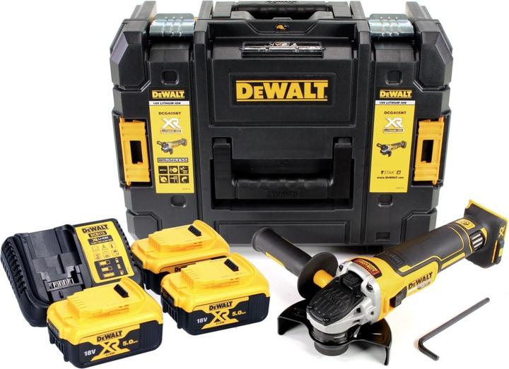 Actual product image DeWalt DCG405P3 (125 mm)
