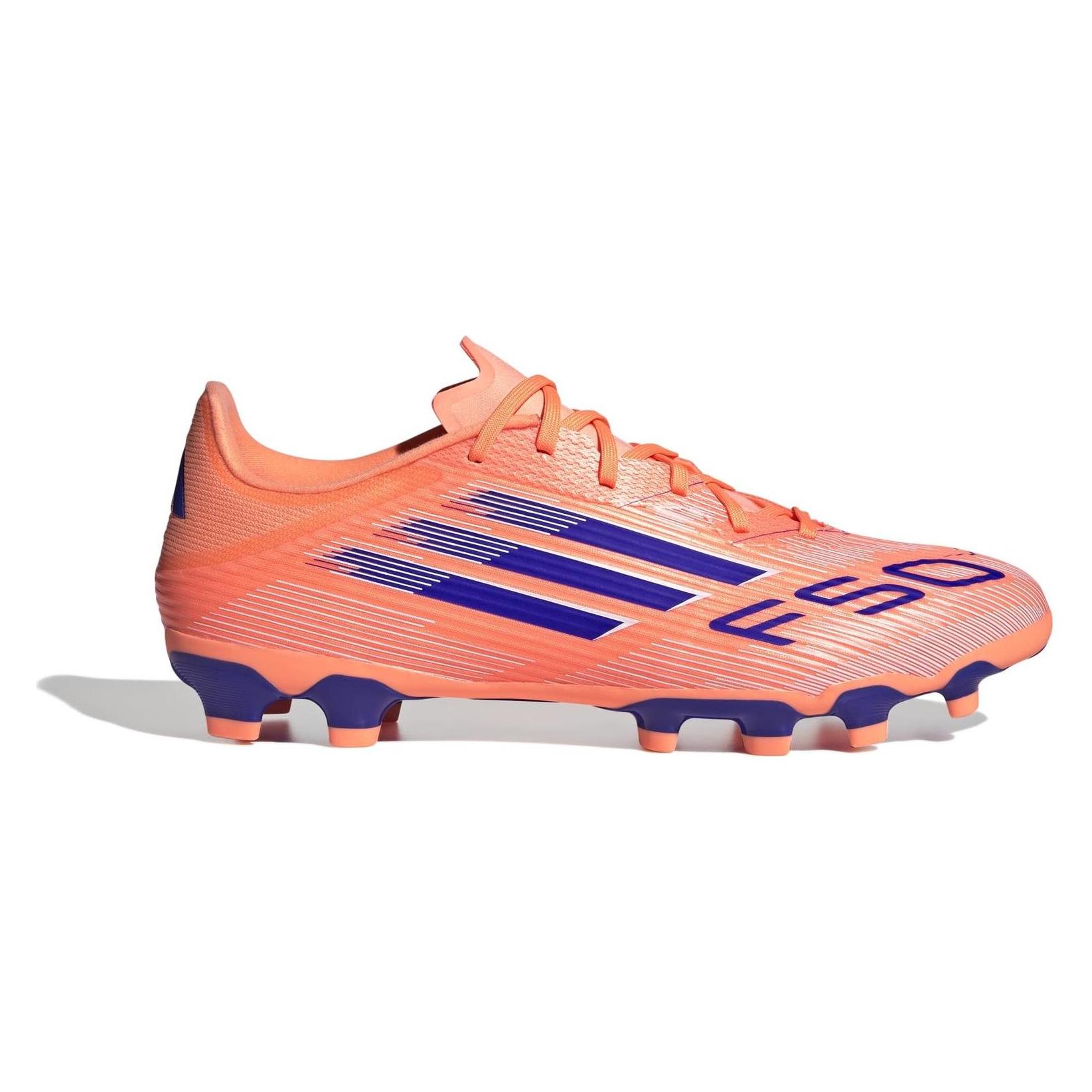 Adidas, Damen, Fussballschuhe, F50 League Ag (42), Blau, Mehrfarbig, Weiss