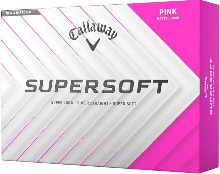 Callaway Supersoft (2025) DZ Pink Golfbälle