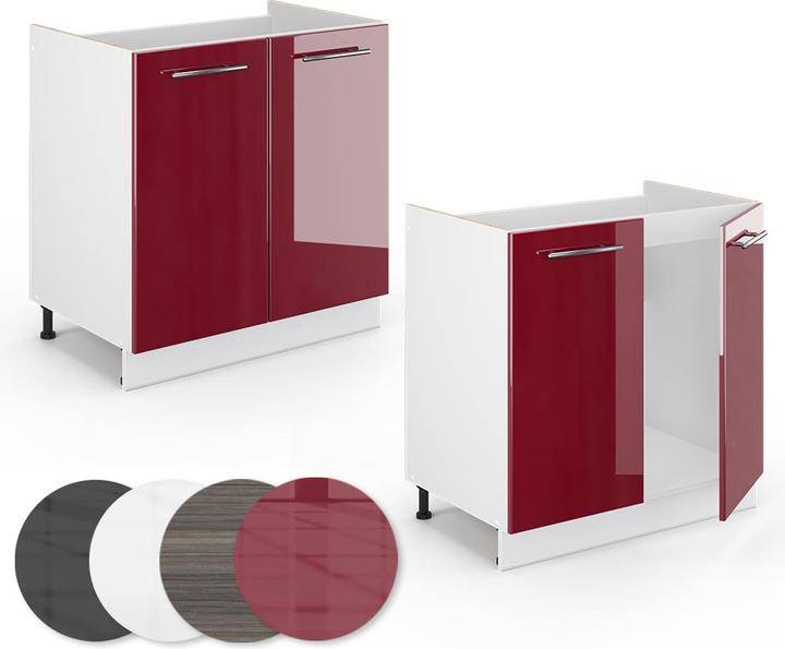 Produktbild Vicco Spülenunterschrank Fame-Line (80 x 60 x 81.5 cm)