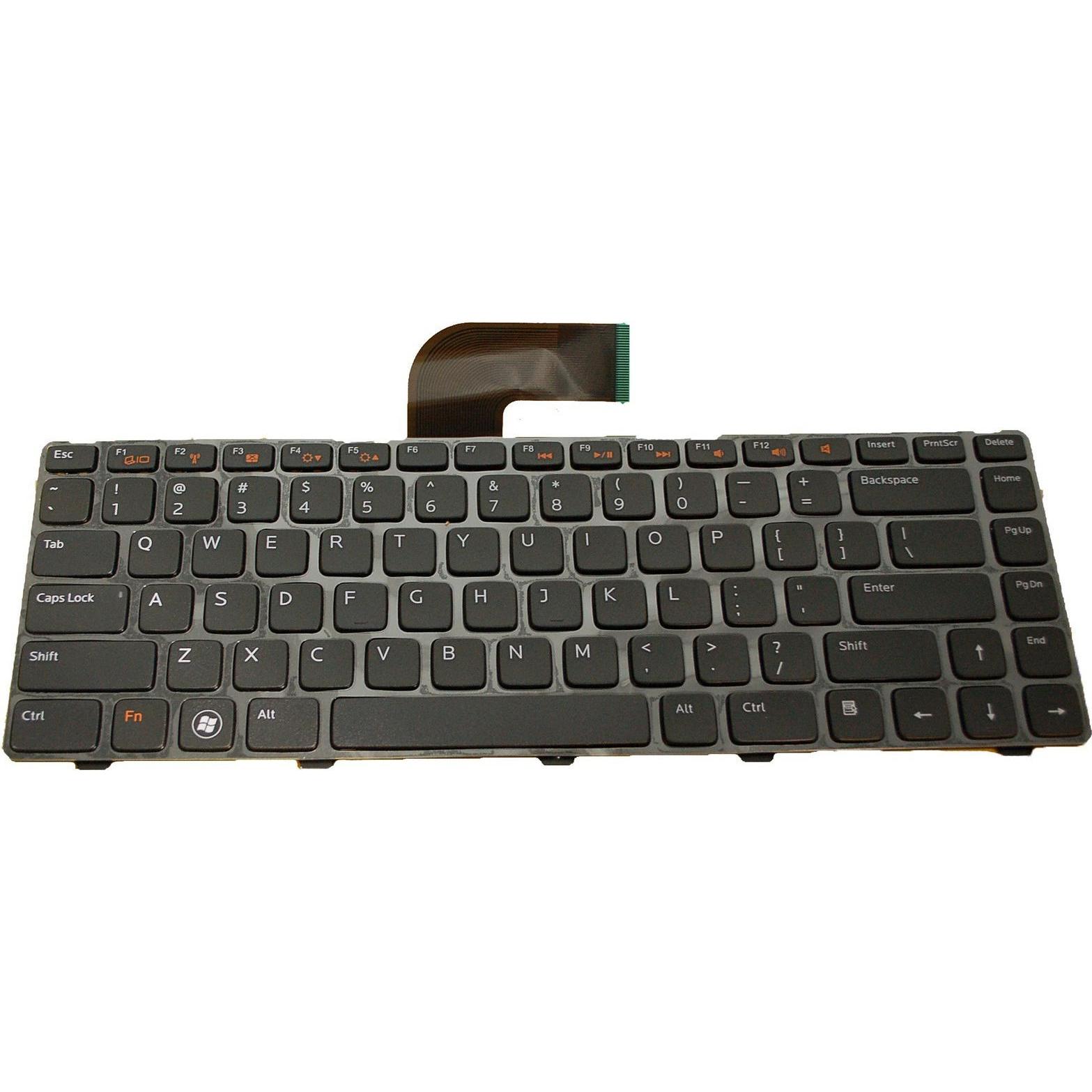 Thumbnail - Dell Tastaturinlay, US-Layout (international), Notebook Ersatzteile, Schwarz