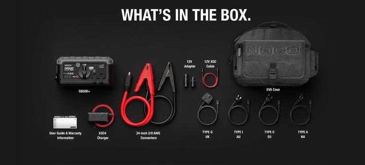 Immagine prodotto Noco GB500 Boost Max 12V/24V 6250A Jump Starter (6250 A)